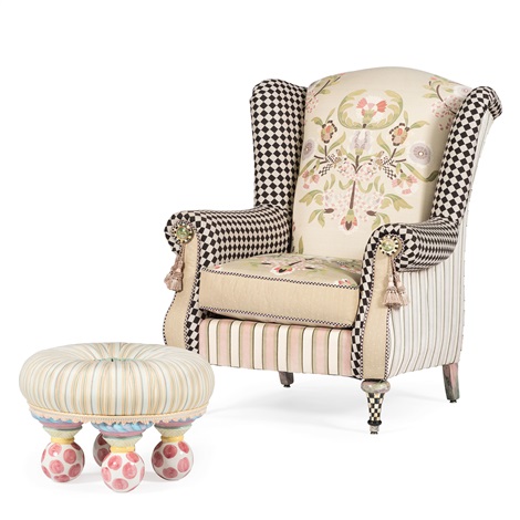 upholstered childs chair