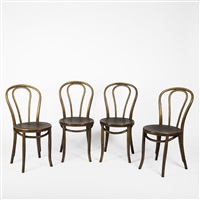Set of Four Bistro Chairs