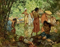 Bathers, 1940–1949