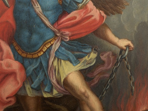 archangel michael defeats satan