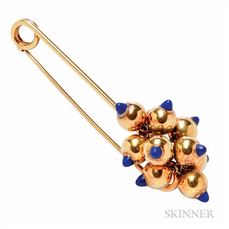 cartier safety pin earrings