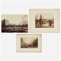 Group of three Yosemite Valley..., 1861–1866 Group of three Yosemite Valley..., 1861–1866