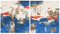 Perros y flores (diptych), 1999