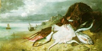 Fish by the shore