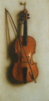 Portrait of a violin