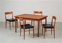 A teak dining group: set consisting of..., 1950–1999