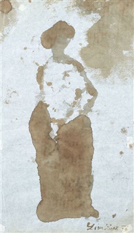 Silhouette de femme, 1976