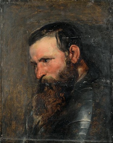 portrait of a bearded