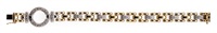 DA COSTA 14KT BICOLOR GOLD AND DIAMOND BRACELET...