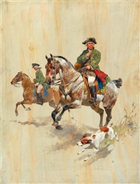 Setting off for the Hunt