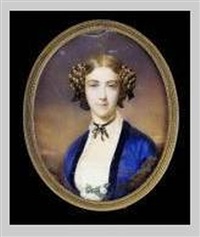 A young lady, called Marie von Wedel,..., 1853–1853 A young lady, called Marie von Wedel,..., 1853–1853