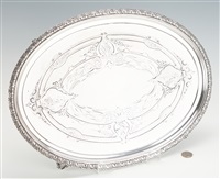 F. H. Clark & Co. Tennessee Coin Silver Tray F. H. Clark & Co. Tennessee Coin Silver Tray