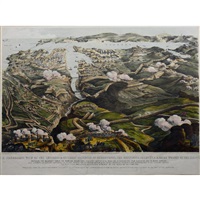 Battle View of Sevastopol, Crimean War, 1855