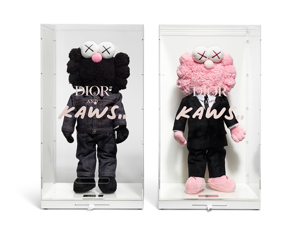 kaws x dior plush