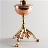 W.A.S. Benson Copper and Brass Table Lamp W.A.S. Benson Copper and Brass Table Lamp