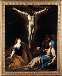 Crocifissione con Vergine, Maddalena e San... Crocifissione con Vergine, Maddalena e San...