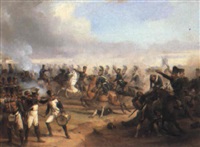 Battle scene, 1843