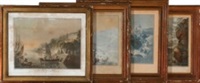 Four views from Norway (after C. A. Lorentzen)