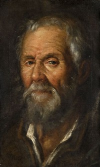 Tête de vieil homme, 1600–1625