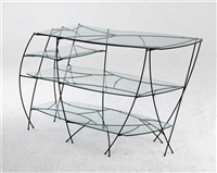 A “Roomdezvous” shelf unit II, 1986