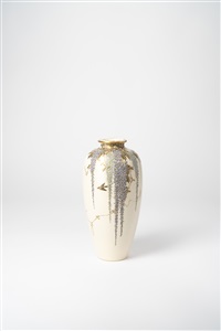 A JAPANESE SATSUMA VASE BY YABU MEIZAN. , 1868–1899 A JAPANESE SATSUMA VASE BY YABU MEIZAN. , 1868–1899