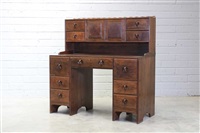 An Arts and Crafts walnut desk, 1920 An Arts and Crafts walnut desk, 1920