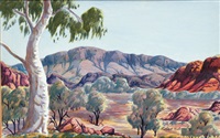 Central Desert landscape