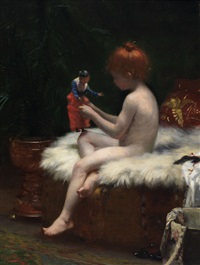 Awaiting the Bath, 1890