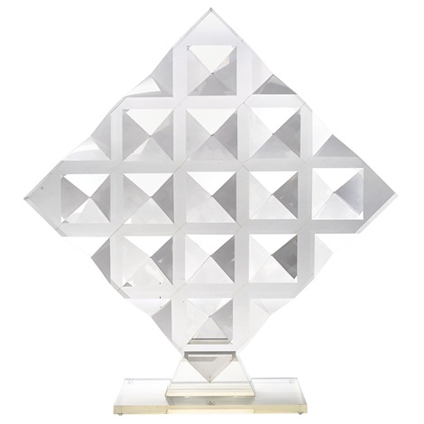 crystal decahedron field by norman mercer on artnet
