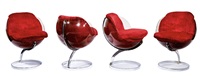 Sphere chairs (4), 1971