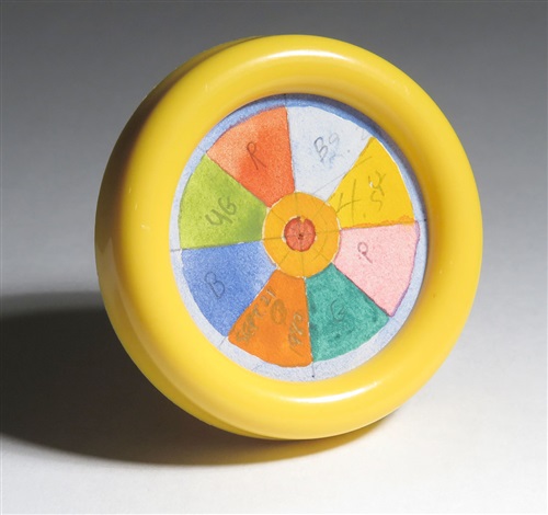 a circle of eight equal sections by greg curnoe on artnet