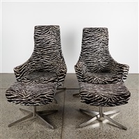 A Pair Of JAB Antstoetz 'Kent' Recliners and...