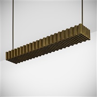 Honeycomb ceiling lamp, 1968