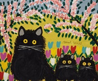 Three Black Cats