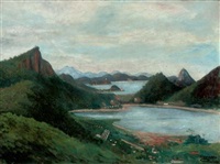 View of Rio de Janeiro, looking over the Rodrigo View of Rio de Janeiro, looking over the Rodrigo