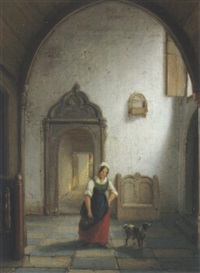 Kleines Interieur, 1844–1844
