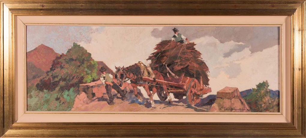 Ritorno dai campi by Carlo Domenici on