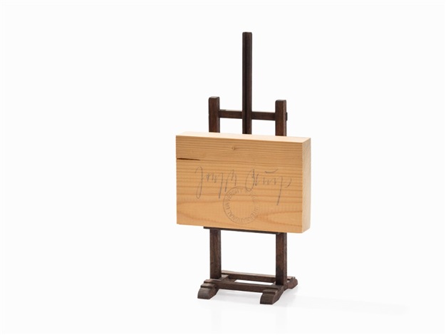 wooden postcard by joseph beuys on artnet