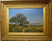 Landscape View from the coast of Royan from..., 1891 Landscape View from the coast of Royan from..., 1891