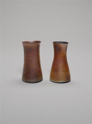 A Pair Of Leaning Vase Forms By Joanna Constantinidis On Artnet