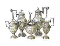 Coffee and tea service (set of 5), 1950