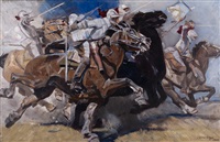 Útok těžké jízdy, 1951