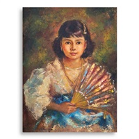 Girl in a Maria Clara, 1944