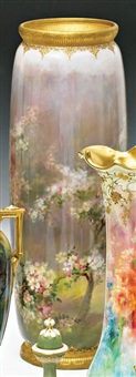 A sleeve vase, 1900