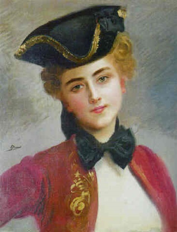 tricorn hat by Gustave Jean Jacquet 