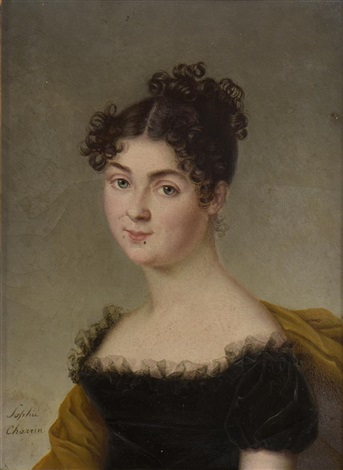 Portrait of a girl by Sophie Charrin on