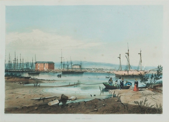 Port Adelaide Plate 7 From South Australia Illustrated By George French Angas On Artnet