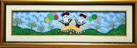 Rabbis with balloons, 1989–1990