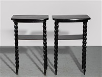 Paire de tables d’appoint, 1930 Paire de tables d’appoint, 1930