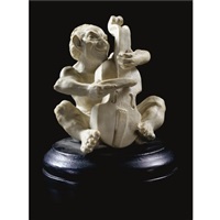An imp musician, 1900
